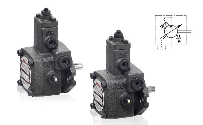 PVF-12-55-10 Anson Hydraulic Variable Vane Pump